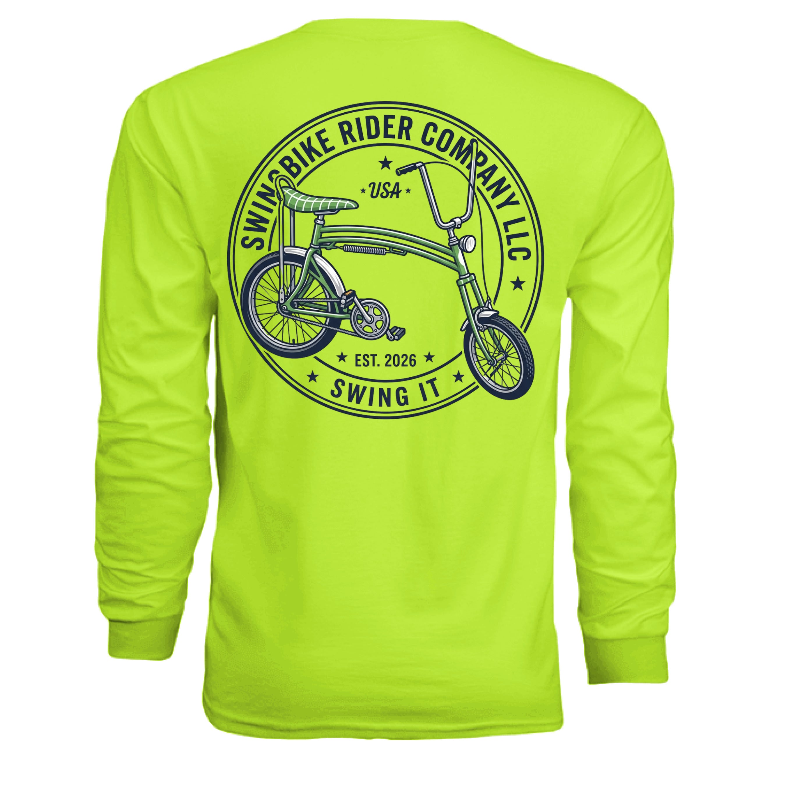 SAFETY YELLOW - BACK