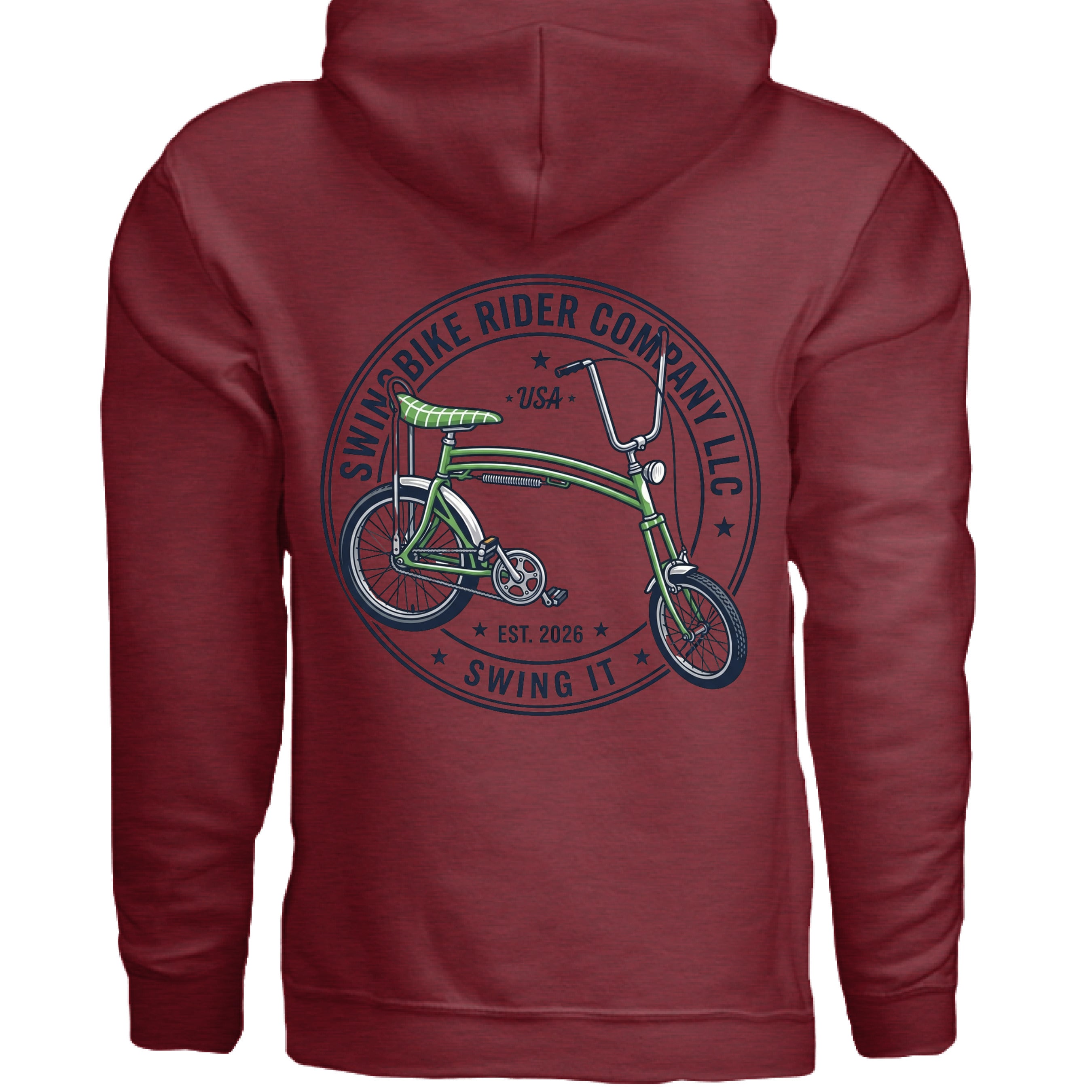 ANTIQUE CHERRY RED - BACK