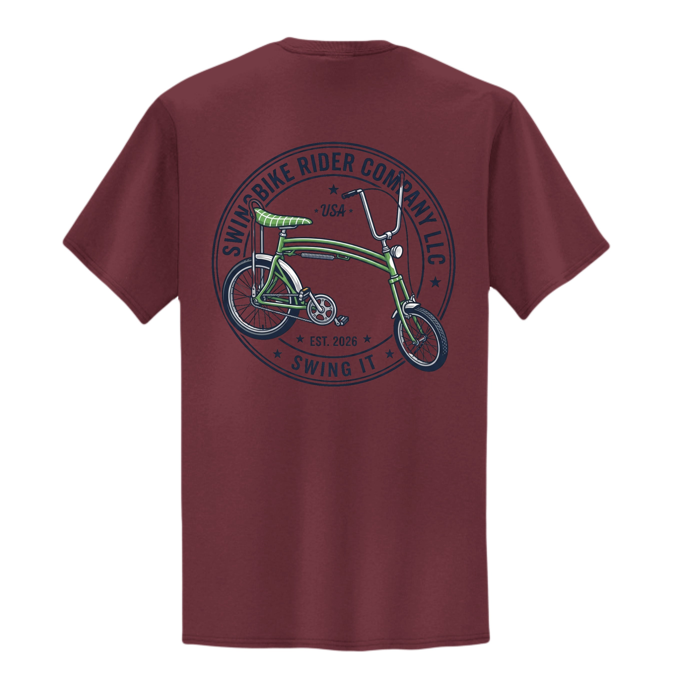 Athletic Maroon - BACK