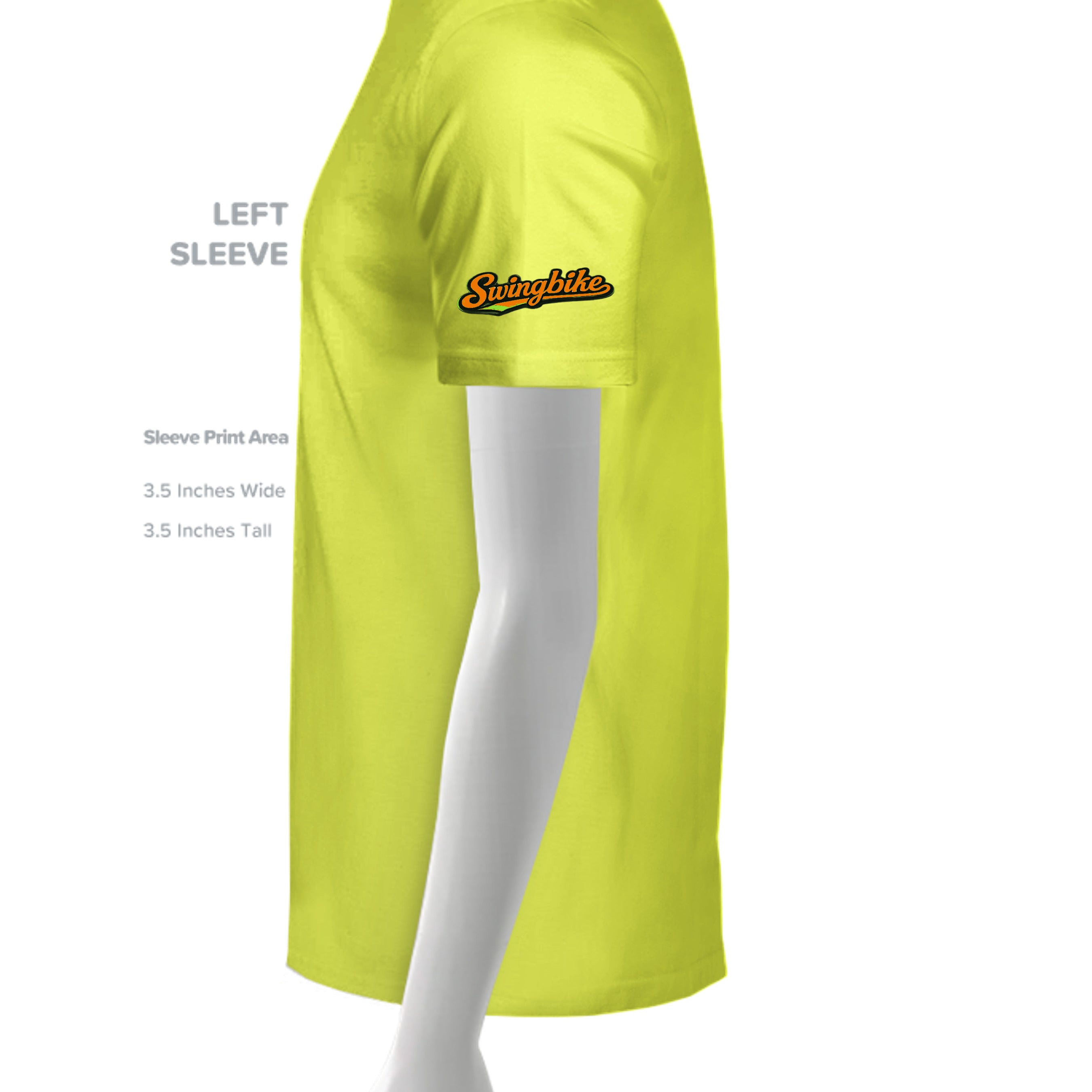 SAFETY GREEN - G500 - SLEEVE_LEFT