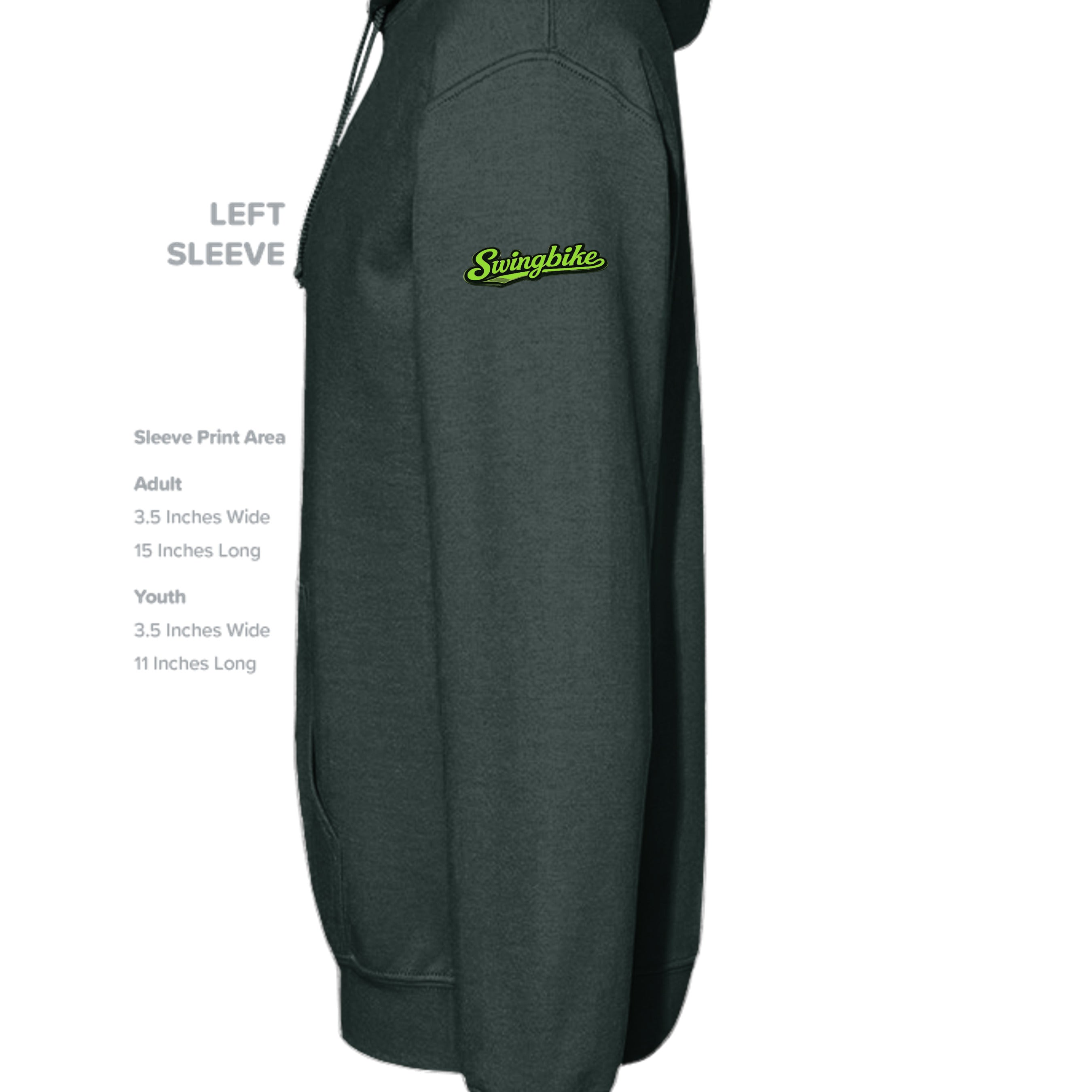 FOREST GREEN - G185 - SLEEVE_LEFT