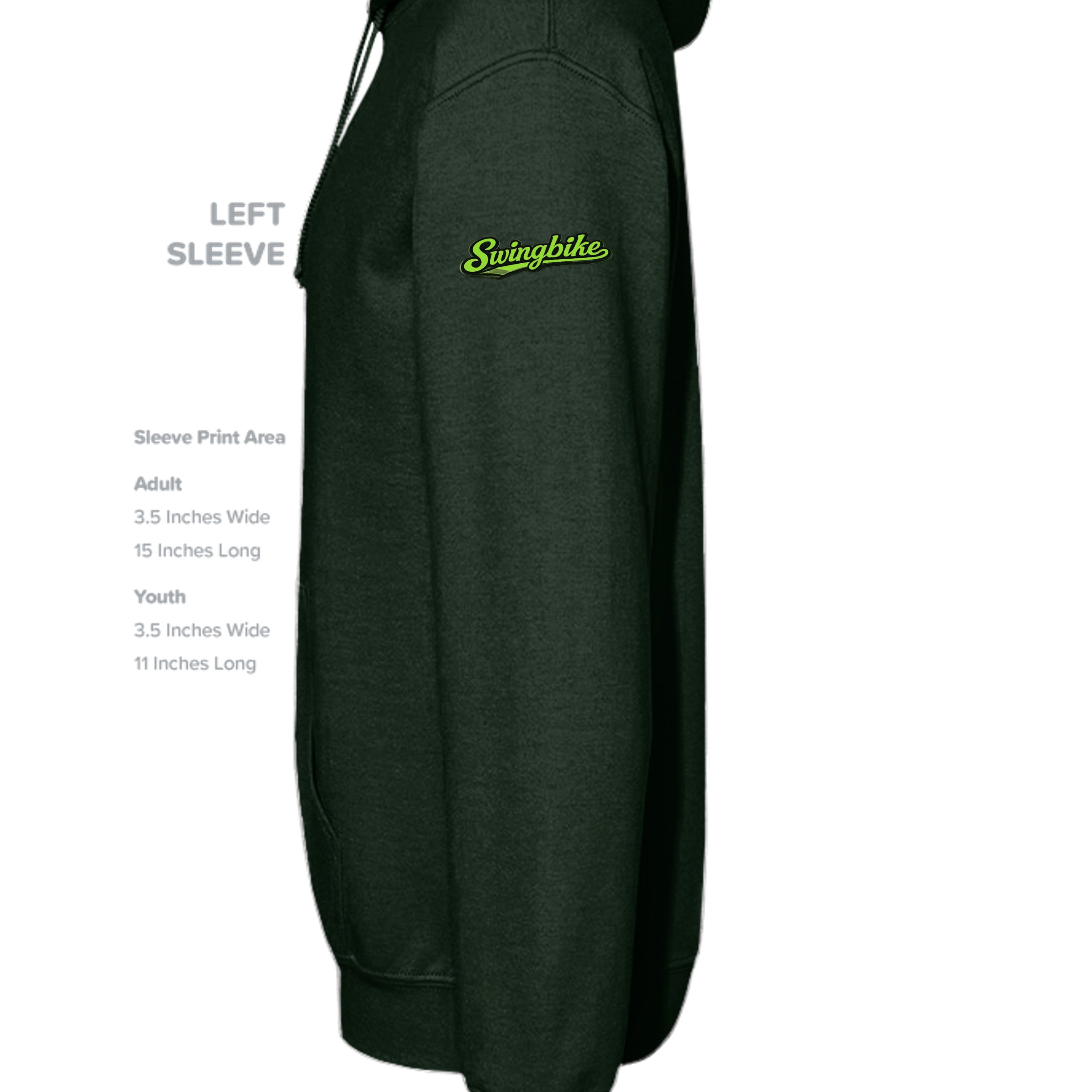 FOREST GREEN - G186 - SLEEVE_LEFT