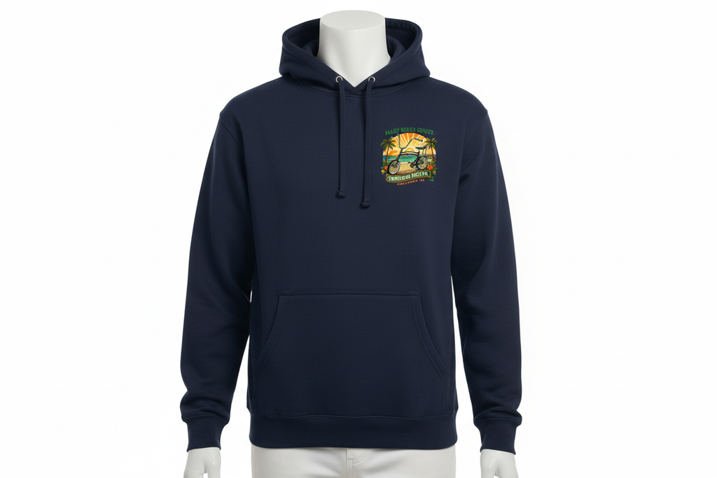 Swingbike Hoodie Front - Navy